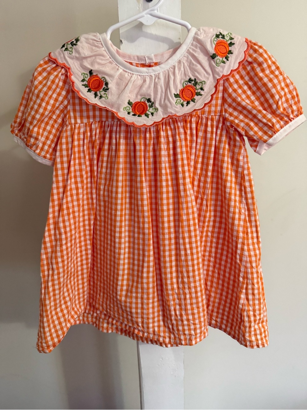 Marie Nicole Embroidered Fall Dress